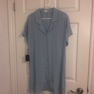 Aritzia wilfred free collared T-shirt dress